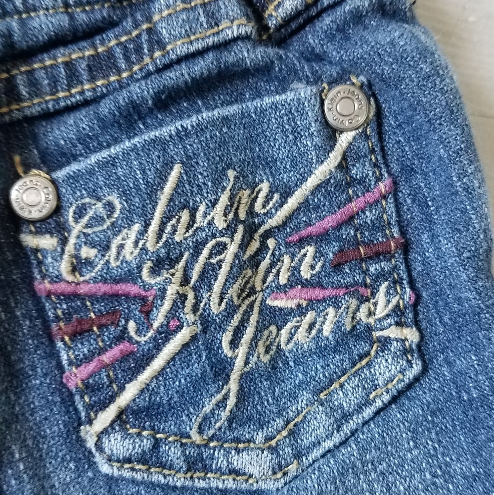 Calvin Klein Toddler Girls Jeans, 18mo